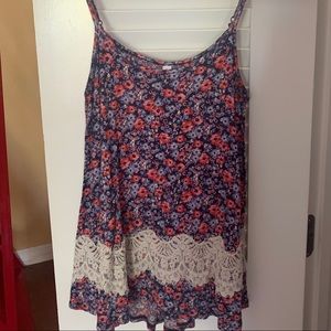 Floral & Lace Tank